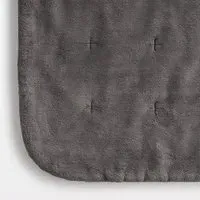 Recycled Warm Fibre Quilted Rug - Beige, Polyester by Muji, image 3