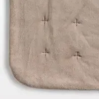 Recycled Warm Fibre Quilted Rug - Beige, Polyester by Muji, image 3