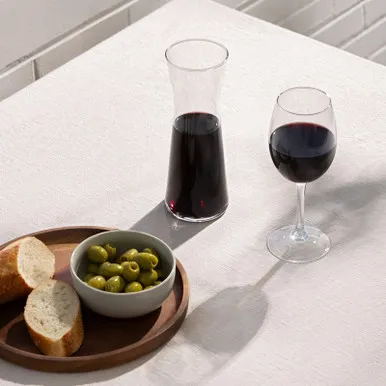 Red Wine Glass 350ml - Transparent, Soda Glass alternate view