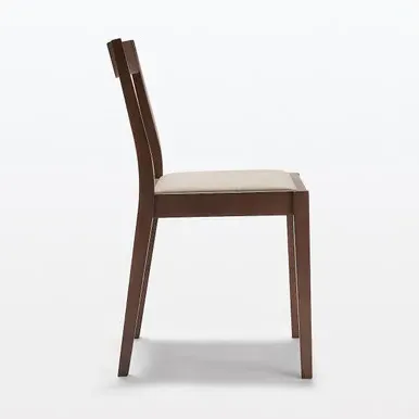 Rubberwood Dining Chair - Brown by Muji, image 2