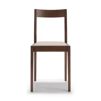 Rubberwood Dining Chair - Brown by Muji