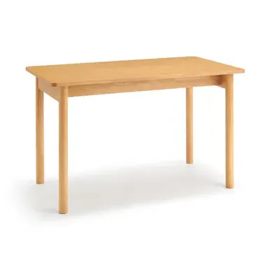 Rubberwood Rectangular Dining Table - Rubberwood product