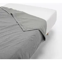 Single Reversible Blanket - Light Beige, Cotton by Muji, image 3
