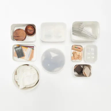 Soft Polyethylene Round Storage Box Large alternate view
