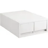 Stackable 2 Drawer Storage Unit - White Grey by Muji, image 3