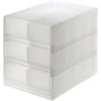 Stackable 6 Drawer Storage Unit - Translucent by Muji, image 3