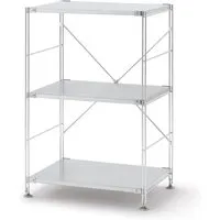 Stainless Steel 3-Tier Shelving Unit - Stainless Steel by Muji, image 3