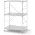 Stainless Steel 3-Tier Shelving Unit - Stainless Steel by Muji, image 4