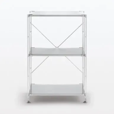 Stainless Steel 3-Tier Shelving Unit - Stainless Steel product