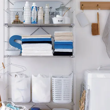 Stainless Steel 5-Tier Shelving Unit - Hairline Finish by Muji, alternate view