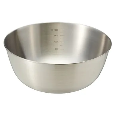 Stainless Steel Bowl Large - Stainless Steel by Muji