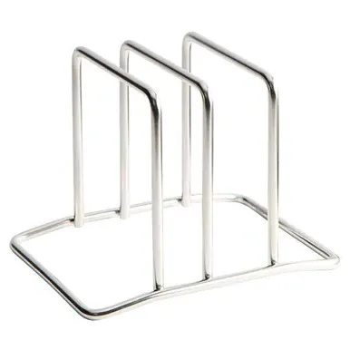 Stainless Steel Chopping Board Stand - Silver by Muji
