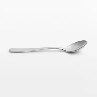 Coffee Spoon Gently Contoured - Silver, Stainless Steel alternate view