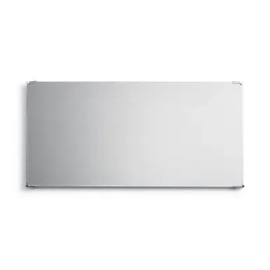 Stainless Steel Shelving Unit Additional Shelf 86cm - Steel by Muji