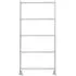 Stainless Steel Shelving Unit Additional Side Frame - 83 cm S by Muji, image 4