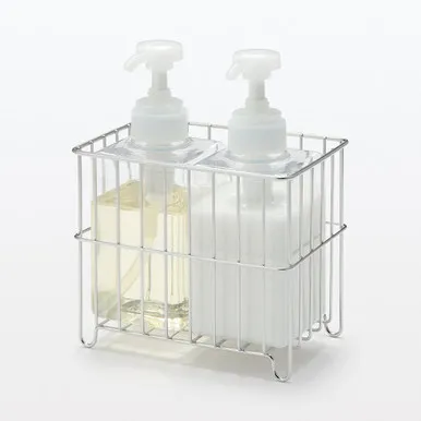 Stainless Steel Slim Bottle Rack - Small by Muji, image 2