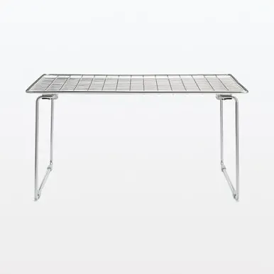 Stainless Steel Under-Sink Storage Rack - Extra Large by Muji, alternate view