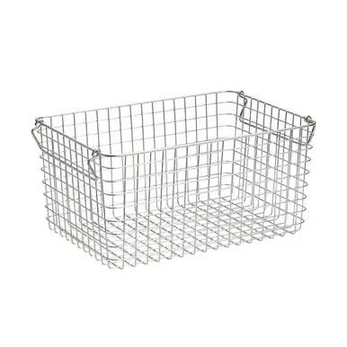 Stainless Steel Wire Basket with Folding Handles product