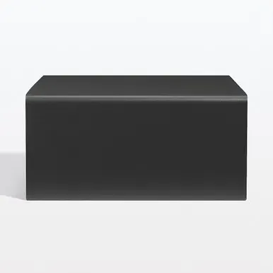 Steel Monitor Stand with Drawer - Steel by Muji, alternate view