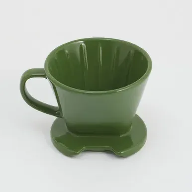 Stoneware Coffee Dripper - Green product