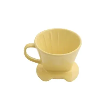 Stoneware Coffee Dripper - Light Yellow product