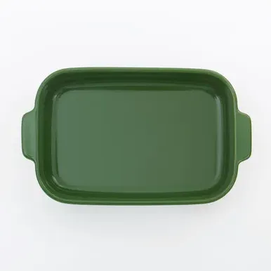 Stoneware Rectangular Oven Dish - Green product