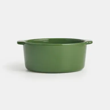 Stoneware Round Oven Dish - Green product