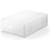Translucent Stackable 2 Drawer Storage Unit - Clear by Muji, image 3