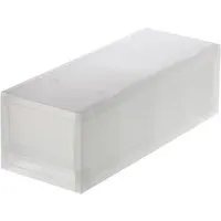 Translucent Stackable Storage Drawer - Clear by Muji, image 3