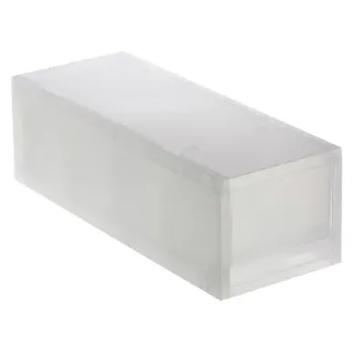 Translucent Stackable Storage Drawer - Clear by Muji