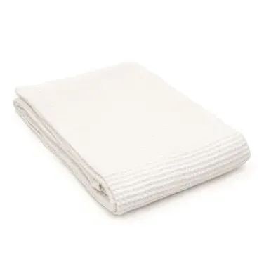 Organic Cotton Waffle Bath Sheet - Beige product