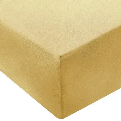 Washed Cotton Double Fitted Sheet - Light Blue product