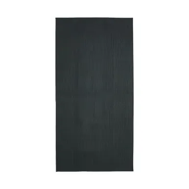 Water-Resistant Quilted Picnic Blanket - Black, Polyester product