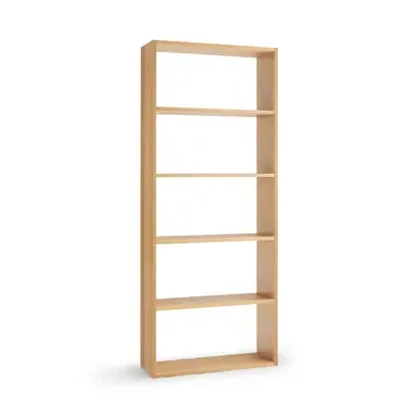 Oak 5-Tier Shelving Unit - Oak Veneer product