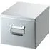 Zinc Storage Box with Non-Slip Handle - Tin Plate by Muji, image 4