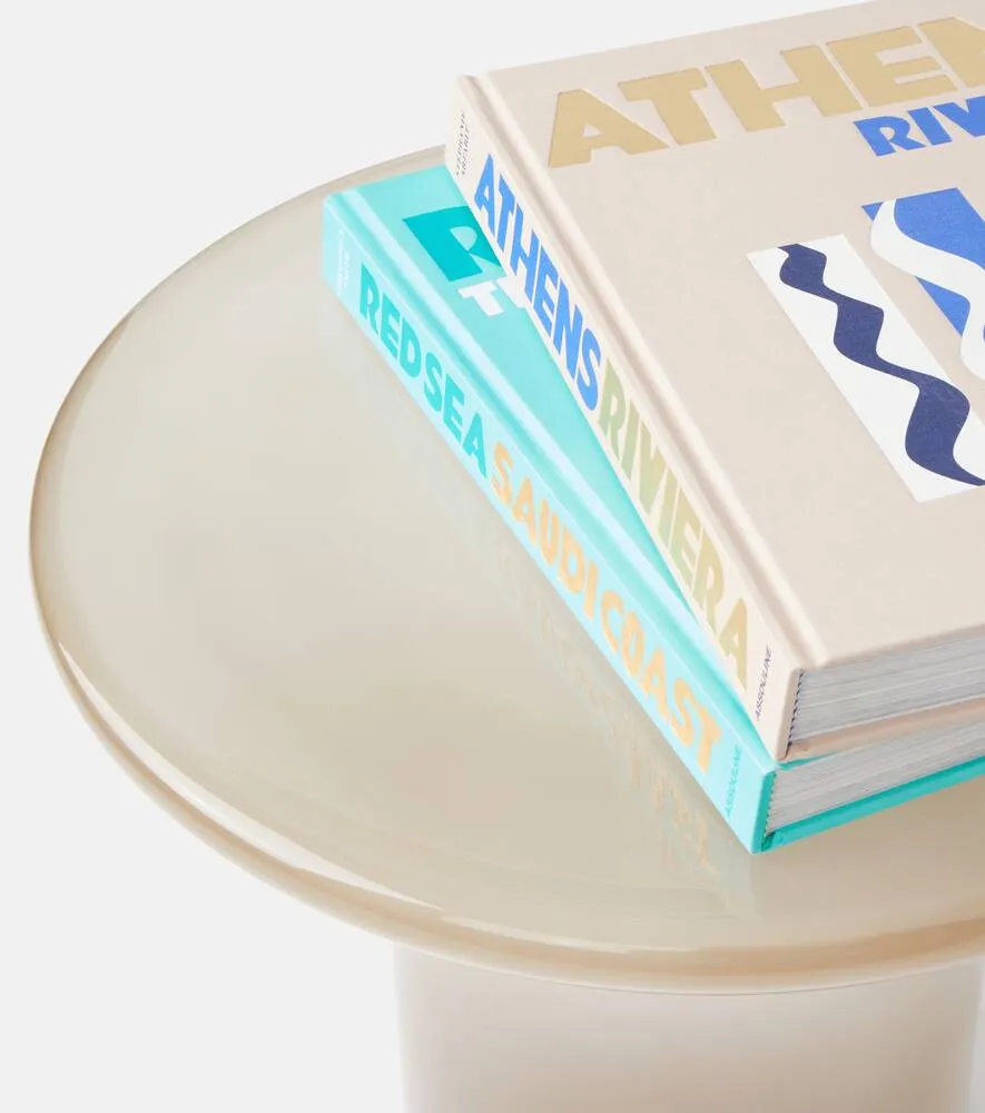 101 Copenhagen Trumpet Low Side Table - Gray, Glass