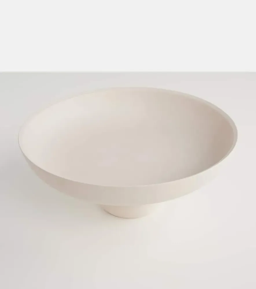 Baburu Big Ceramic Bowl - White