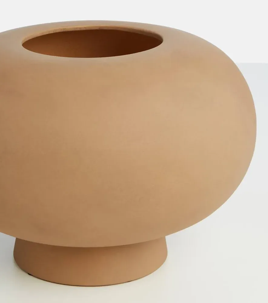 Kabin Ceramic Vase - Beige