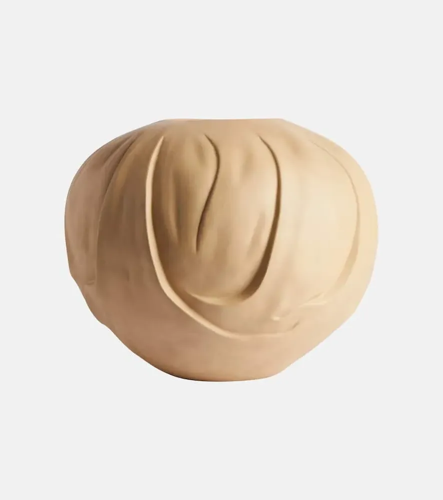 Orimono Big Vase - Beige, Concrete