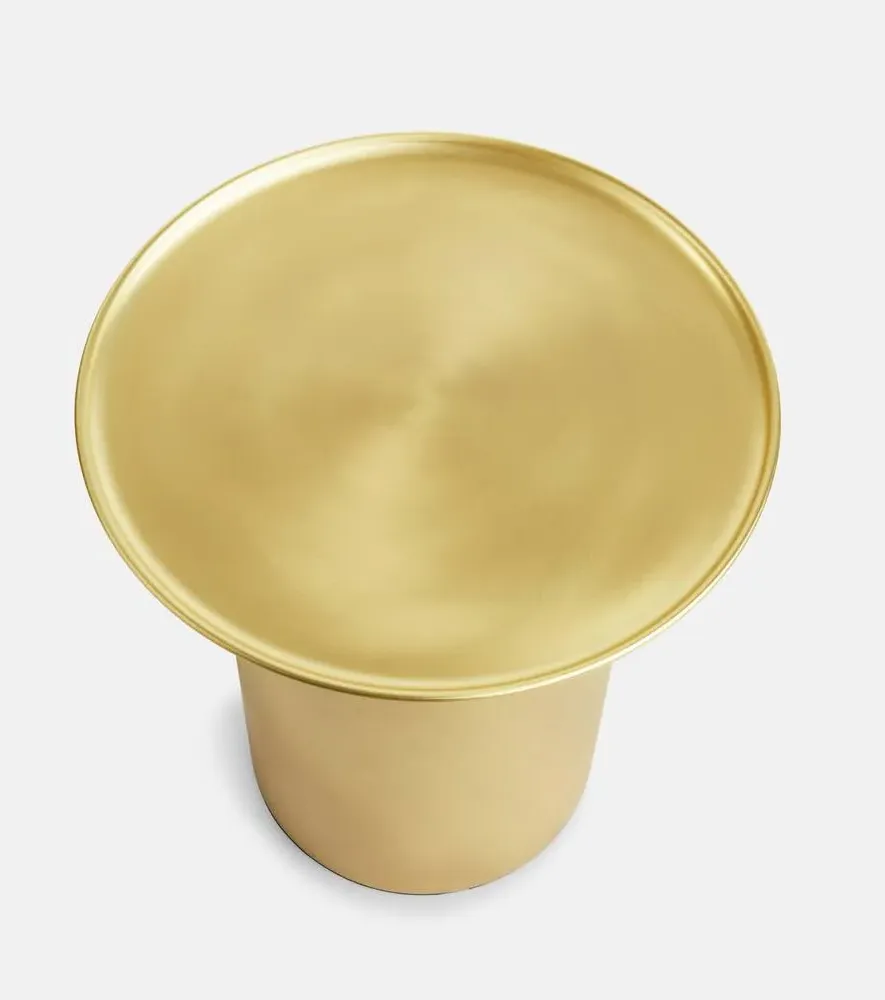 Pillar Tall Coffee Table - Gold, Metal