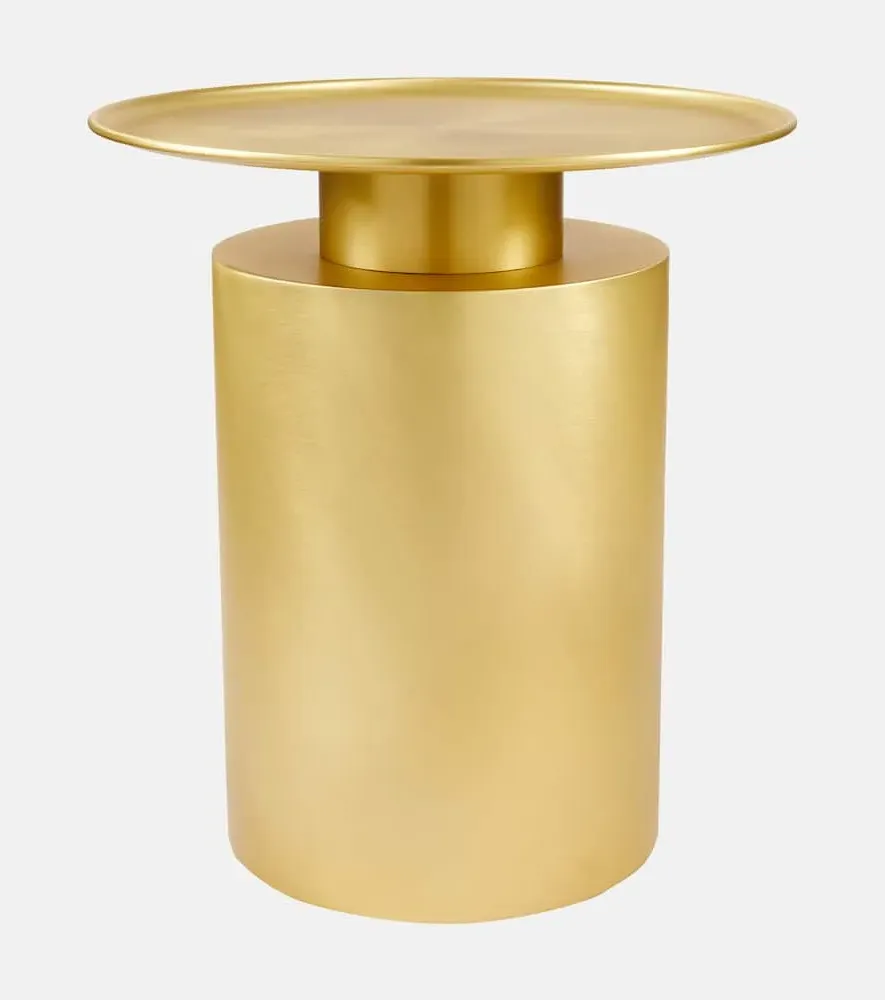 Pillar Tall Coffee Table - Gold, Metal