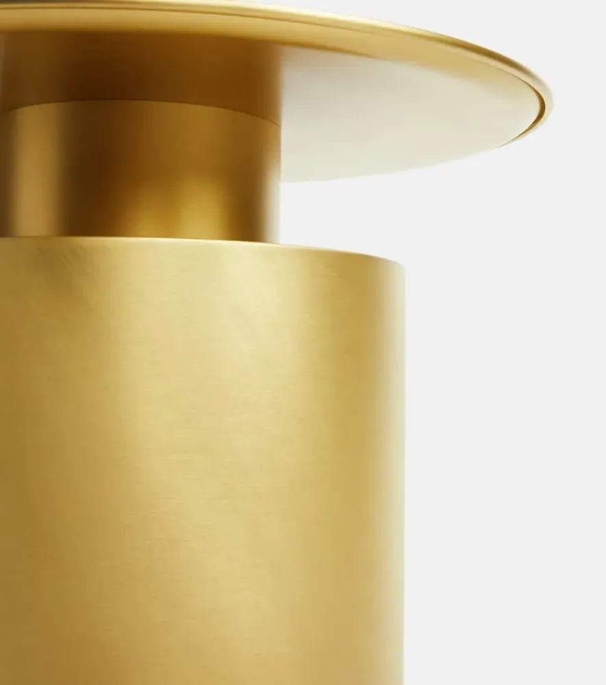 Pillar Tall Coffee Table - Gold, Metal image