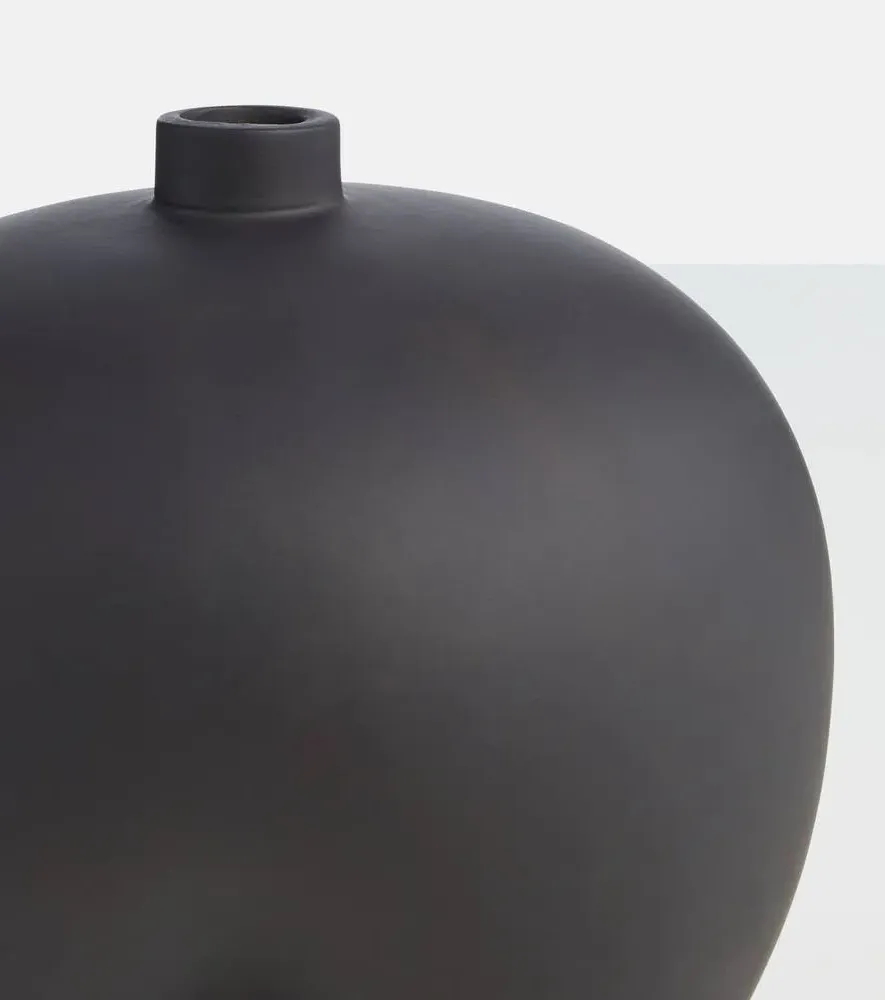 Sumo Ceramic Vase - Gray