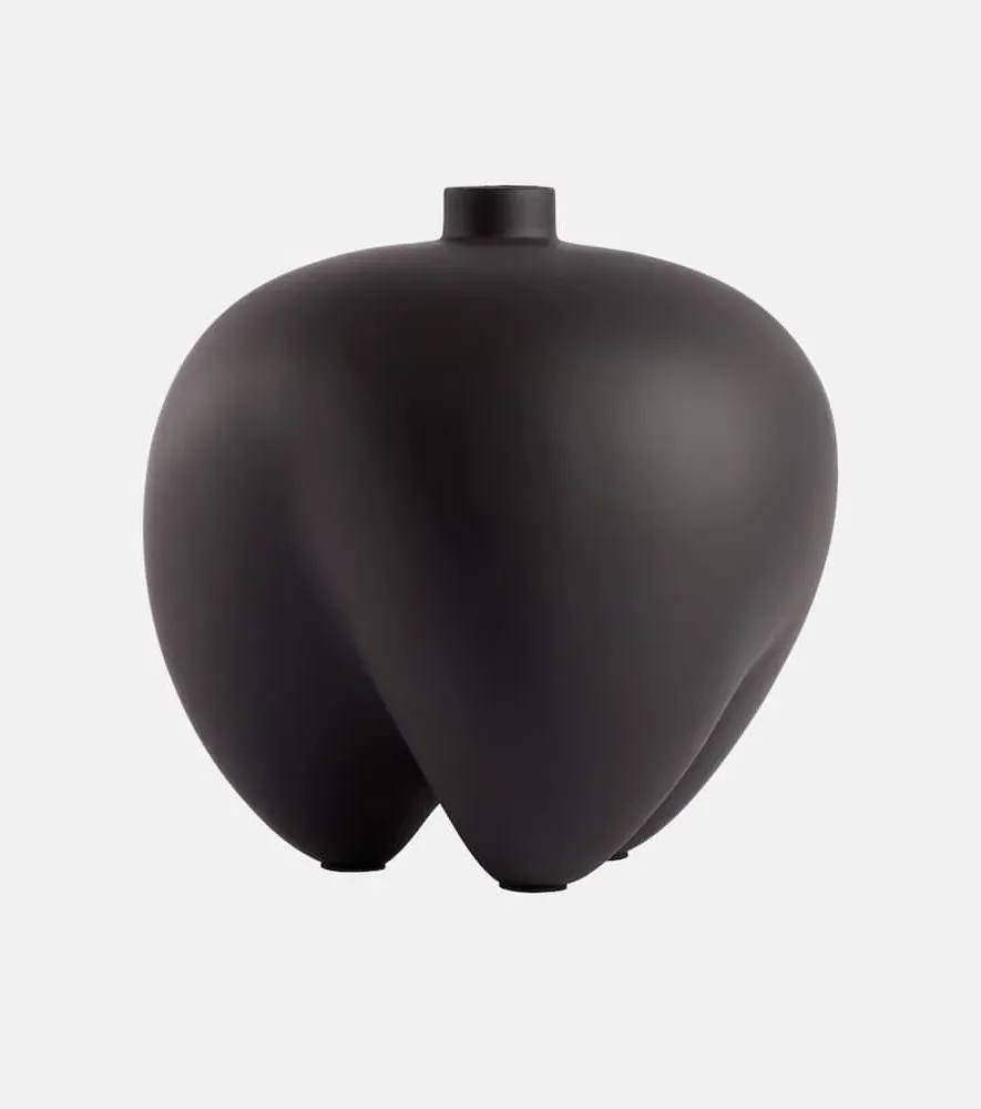 Sumo Ceramic Vase - Gray