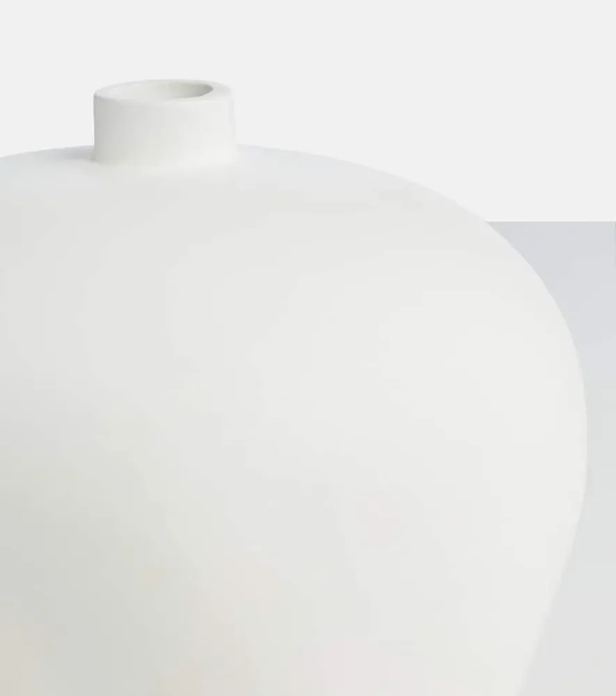 Sumo Mini Ceramic Vase - White