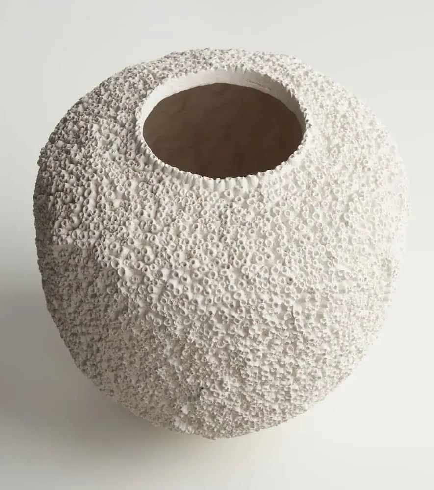 Sunao Ceramic Vase - White image
