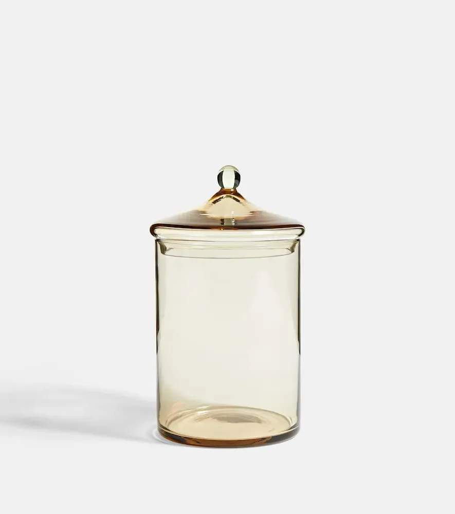 Noam Tall Glass Jar - Jade/Hazel, Glass product