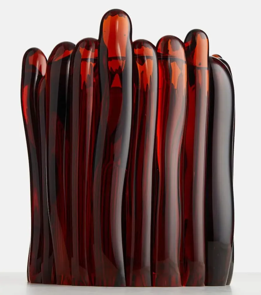 Antho Glass Vase - Amber image