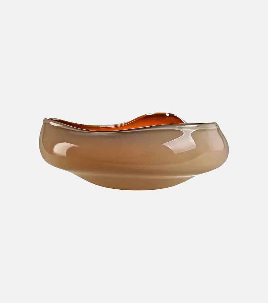 Gravity Glass Bowl - Brown