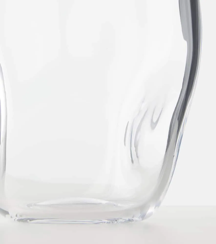 Meteorite Glass Vase - Clear